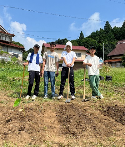 夏休み活動紹介②：神石高原町で体験学習をしました！（近大福山Leaders ）