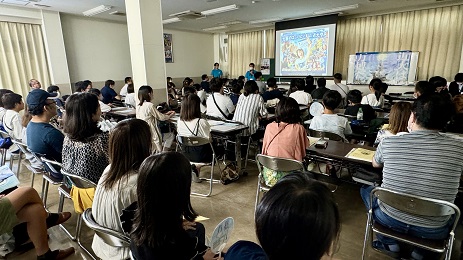 「中学校説明会」を行いました！（９／７（土））