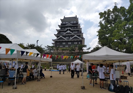 夏休み活動紹介③：「わたしたちの福山フェス」（８／７（水））で本校生徒たちが活躍しました！