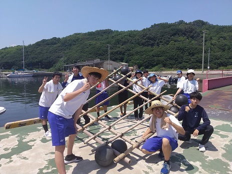 夏休み活動紹介①：「海のビオトープ」作りに行ってきました！（科学部）